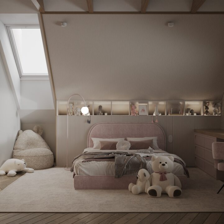 Strefa snu dziecka – przytulny projekt wnętrza