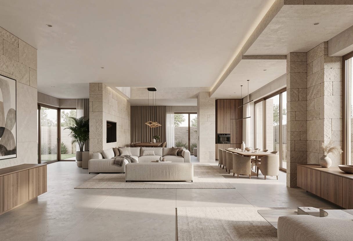 Proces projektowania wnętrz domu – uporządkowana przestrzeń, przemyślane decyzje i funkcjonalny układ